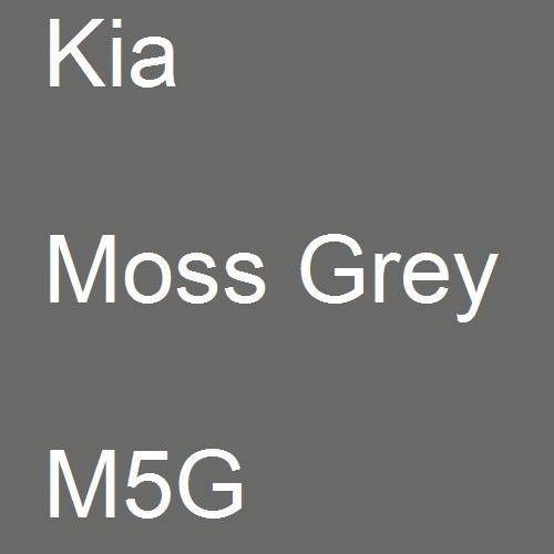 Kia, Moss Grey, M5G.